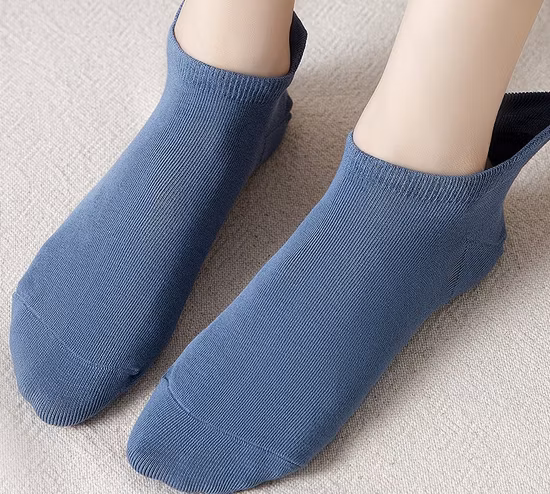 Custom Made Women Cotton No Show Socks Invisible Ladies Low Cut Shoe Liner Loafer Ankle Socks with Tab
